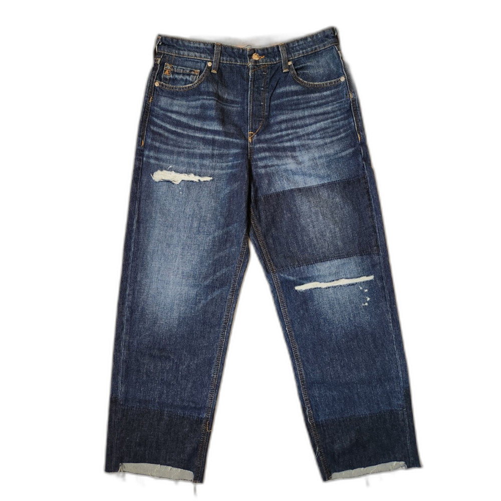 Ariat Ultra High Rise Tomboy Straight Jeans Size 30 Short Raw Hem